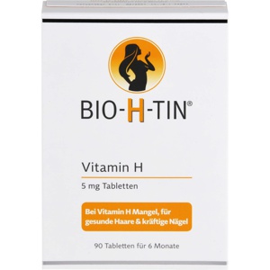 BIO-H-TIN Vitamin H 5 mg für 6 Monate Tabletten Produktbild