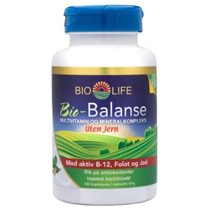 Bio Life Bio Balanse uten Jern produktbilde