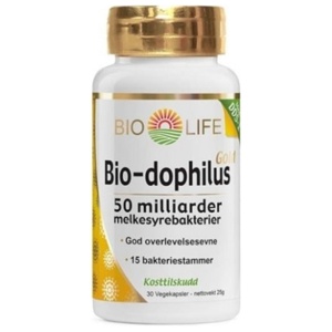 Bio-Life Bio-Dophilus Gold 30 Kapsler produktbilde