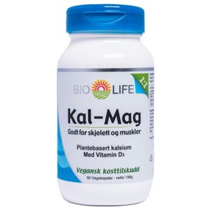 Bio-Life Kal-Mag 90 Kapsler produktbilde