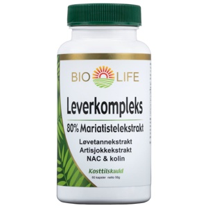 Bio-Life Leverkompleks 60 kapsler produktbilde