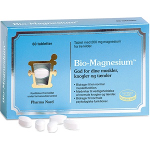 Bio-Magnesium tabletter produktbillede