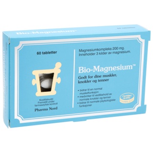 Bio-Magnesium tabletter 60 stk produktbilde