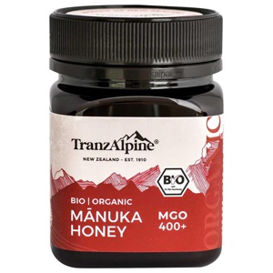 Bio Manuka Honig Mgo 400 + Tranzalpine, 250 g n.v. Produktbild