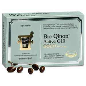 Bio-Qinon Active Q10 Gold 100mg kapsler 60 stk produktbilde