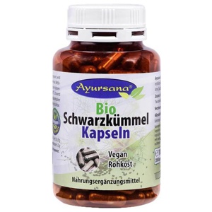 Bio Schwarzkümmel Kapseln vegan, 200 St Kapseln Produktbild