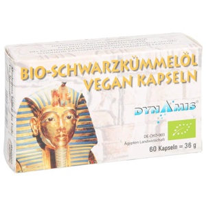 SCHWARZKÜMMEL BIO vegan Kapseln Produktbild