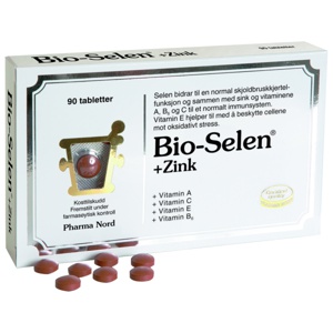 Bio-Selen + Zink tabletter 90 stk produktbilde