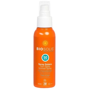 Bio Sonnencreme Spray LSF 50 + Biosolis, 100 ml Spray Produktbild