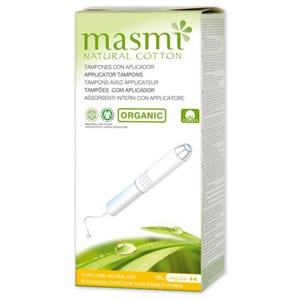 masmi Bio Tampons Classic mit Applikator 16 St Tampon Produktbild