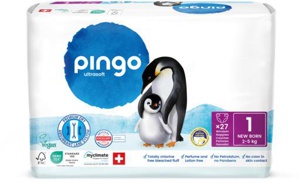 BIO WINDELN newborn 2-5 kg Pinguin PINGO SWISS 27 St Produktbild