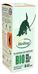 BioBag Dog hundbajspåse 40 st produkt bild