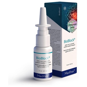 BioBlock Sars-Cov-2 vastaseid antikehi sisaldav ninasprei 15 ml toote pilt