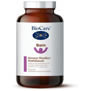 BioCare Barnens Mindlinx® Multitillskott 150 g produkt bild