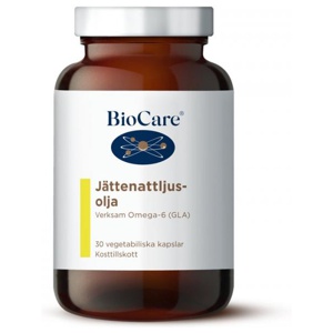 BioCare Jättenattljusolja, 30 kaps produkt bild
