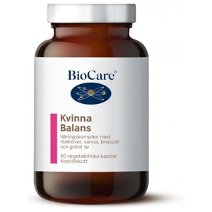 BioCare Kvinna Balans 60 kapslar produkt bild