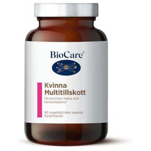 BioCare Kvinna Multitillskott Kapslar 90 st produkt bild