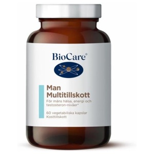 BioCare Man Multitillskott 60 kapslar produkt bild
