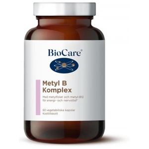 BioCare Metyl B Komplex 60 kapslar produkt bild