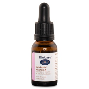 BioCare Nutrisorb A-vitamin 15 ml produktbillede