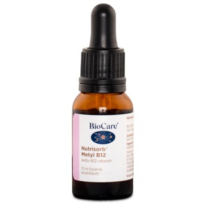 BioCare Nutrisorb Liquid Methyl B12 15 ml produktbillede