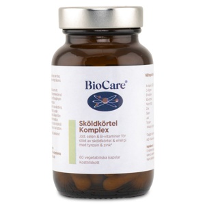 BioCare Skjoldbruskkirtelkompleks 60 kapsler produktbillede
