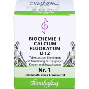 BIOCHEMIE 1 Calcium fluoratum D 12 Tabletten Produktbild
