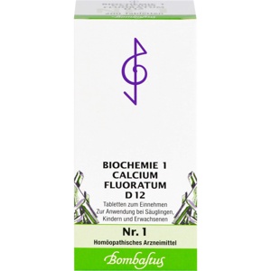 BIOCHEMIE 1 Calcium fluoratum D 12 Tabletten Produktbild