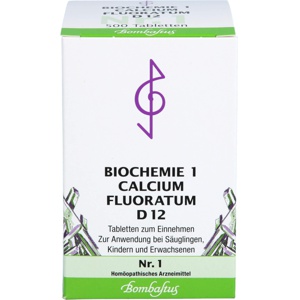 BIOCHEMIE 1 Calcium fluoratum D 12 Tabletten Produktbild