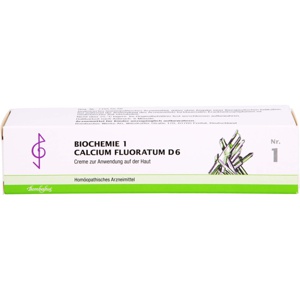 BIOCHEMIE 1 Calcium fluoratum D 6 Creme Produktbild