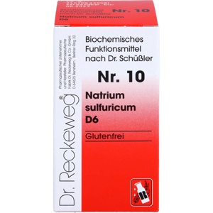 BIOCHEMIE 10 Natrium sulfuricum D 6 Tabletten Produktbild