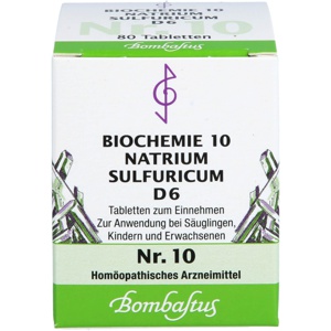 BIOCHEMIE 10 Natrium sulfuricum D 6 Tabletten Produktbild