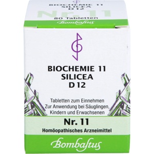BIOCHEMIE 11 Silicea D 12 Tabletten Produktbild