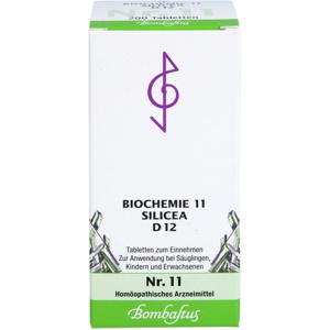 BIOCHEMIE 11 Silicea D 12 Tabletten Produktbild