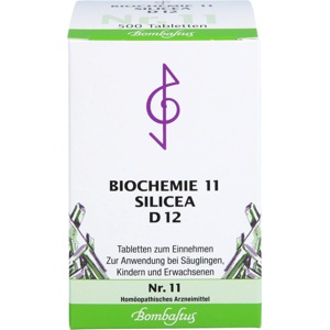 BIOCHEMIE 11 Silicea D 12 Tabletten Produktbild