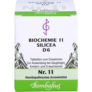 BIOCHEMIE 11 Silicea D 6 Tabletten Produktbild