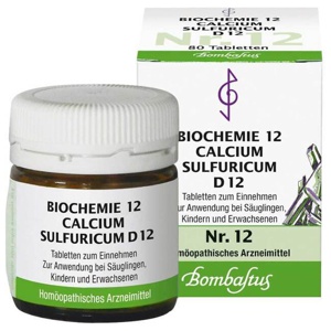 BIOCHEMIE 12 Calcium sulfuricum D 12 Tabletten Produktbild