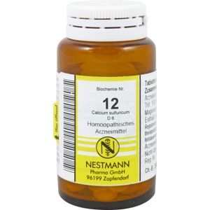 BIOCHEMIE 12 Calcium sulfuricum D 6 Tabletten Produktbild