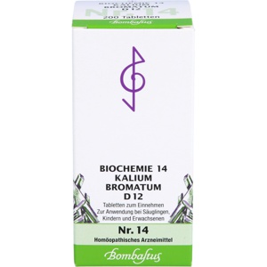 BIOCHEMIE 14 Kalium bromatum D 12 Tabletten Produktbild