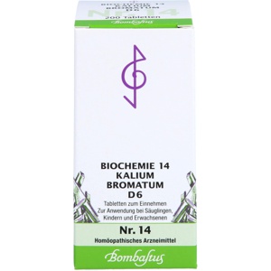 BIOCHEMIE 14 Kalium bromatum D 6 Tabletten Produktbild