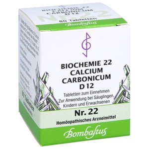 BIOCHEMIE 22 Calcium carbonicum D 12 Tabletten Produktbild