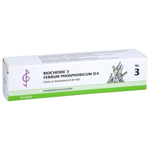 BIOCHEMIE 3 Ferrum phosphoricum D 4 Creme Produktbild