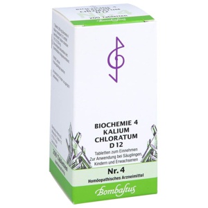 BIOCHEMIE 4 Kalium chloratum D 12 Tabletten Produktbild