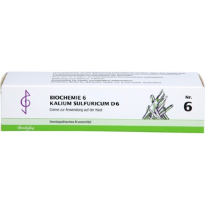 BIOCHEMIE 6 Kalium sulfuricum D 6 Creme Produktbild