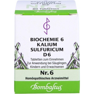 BIOCHEMIE 6 Kalium sulfuricum D 6 Tabletten Produktbild