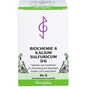 BIOCHEMIE 6 Kalium sulfuricum D 6 Tabletten Produktbild