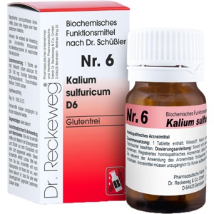 BIOCHEMIE 6 Kalium sulfuricum D 6 Tabletten Produktbild
