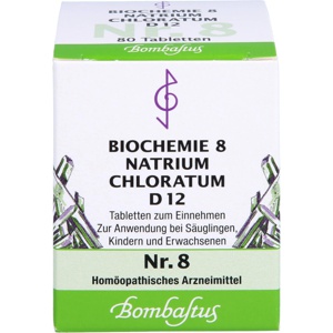 BIOCHEMIE 8 Natrium chloratum D 12 Tabletten Produktbild