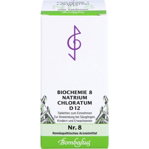 BIOCHEMIE 8 Natrium chloratum D 12 Tabletten Produktbild