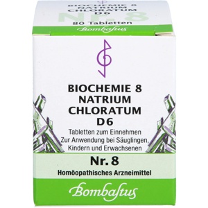 BIOCHEMIE 8 Natrium chloratum D 6 Tabletten Produktbild